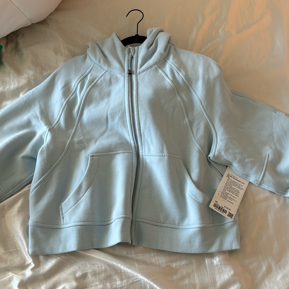 scuba oversized full zip hoodie M/L